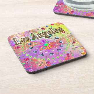 Los Angeles Lucky Golden Dessous de verre