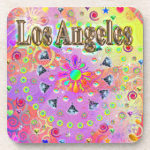 Los Angeles Lucky Golden Dessous de verre (Devant)