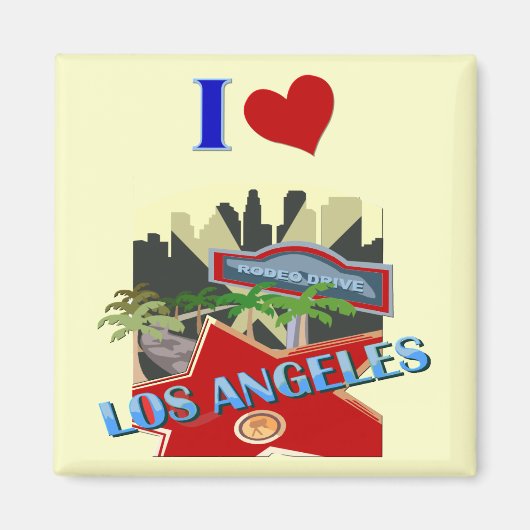 Los Angeles Magneet (Voorkant)
