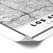 Los Angeles Map Poster (Hoek)