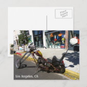 Los Angeles Motorcycle Briefkaart! Briefkaart (Voorkant / Achterkant)