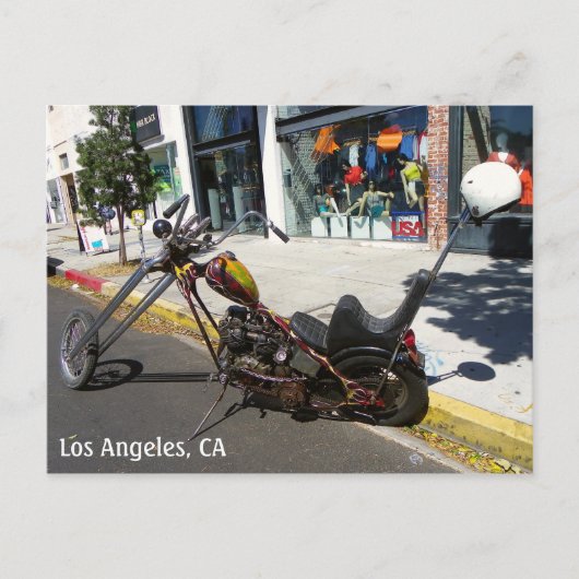 Los Angeles Motorcycle Briefkaart! Briefkaart (Voorkant)