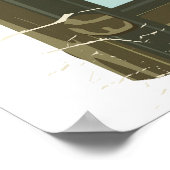 Los Angeles Movie Camera Reisposter Poster (Hoek)