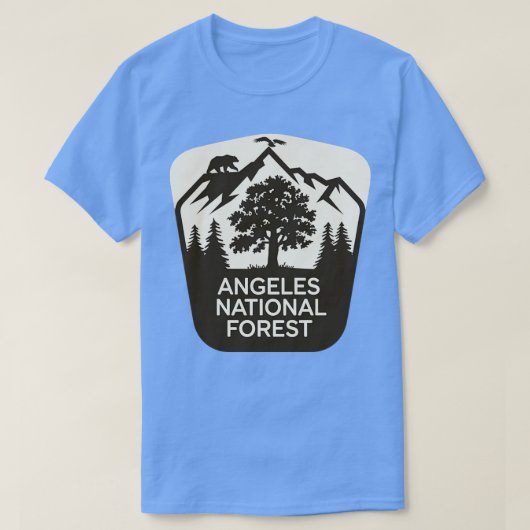 Los Angeles National Forest TShirt (Design devant)