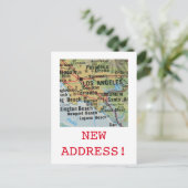 Los Angeles New Address faire-part (Debout devant)