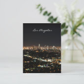 Los Angeles Night briefkaart (Staand voorkant)