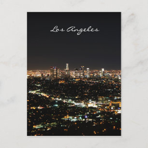 Los Angeles Night briefkaart