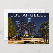 Los Angeles Night Paper-producten Briefkaart (Voorkant / Achterkant)