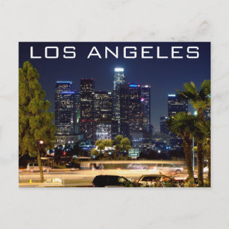 Los Angeles Night Paper-producten Briefkaart