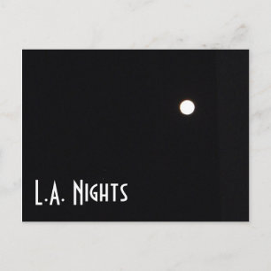Los Angeles Nights Briefkaart! Briefkaart