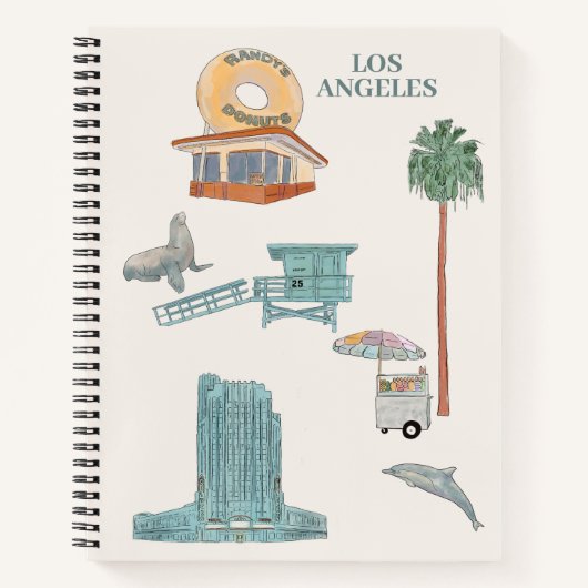 Los Angeles Notitieboek (Voorkant)