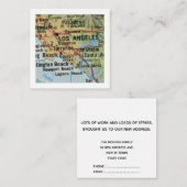 los angeles Nous avons déplacé une nouvelle carte (Devant / Derrière)