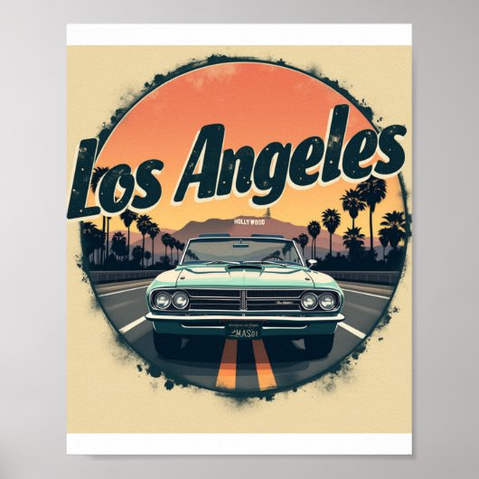 Los Angeles Poster (Voorkant)