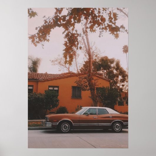 Los Angeles - Poster de la rue Miracle Mile (Devant)