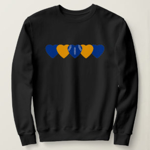 Los Angeles Rams Heart Football Dark Trui