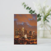 Los Angeles Red Skies Briefkaart (Staand voorkant)
