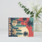  Los Angeles Reizen Briefkaart (Staand voorkant)