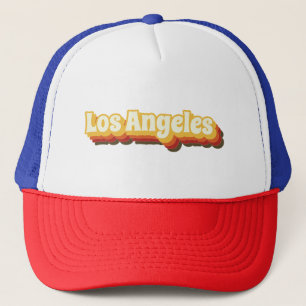 Los Angeles Retro Tekst Trucker Pet