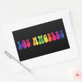 Los Angeles Retro Tie Dye Sticker (Envelop)