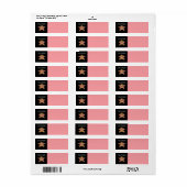 Los Angeles Return Address Label (Full Sheet)