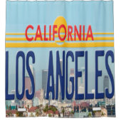 Los Angeles - Rideau de douche (Devant)