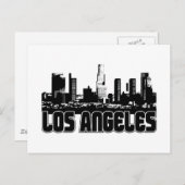 Los Angeles Skyline Briefkaart (Voorkant / Achterkant)