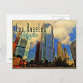 Los Angeles Skyline Briefkaart (Voorkant / Achterkant)