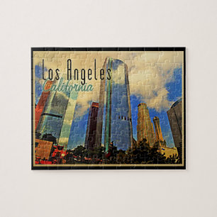 Los Angeles Skyline Legpuzzel