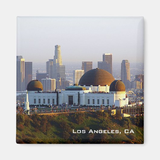Los Angeles Skyline Magnet Magneet (Voorkant)