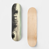 Los Angeles skyline skateboard (Voorkant)