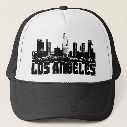 Los Angeles Skyline Trucker Pet (Voorkant)