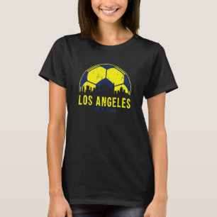 Los Angeles Skyline Voetbal FC Californië T-shirt