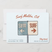 Los Angeles Sla de datum vrij Save The Date (Voorkant)