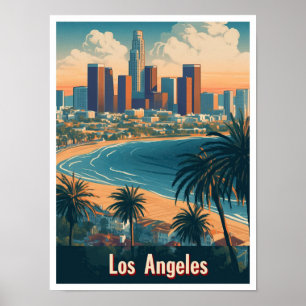 Los Angeles South Carolina Verenigde Staten Reisil Poster