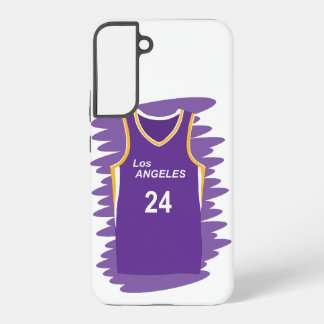 Los Angeles Sparks uniform nummer 24 Samsung Galaxy Hoesje