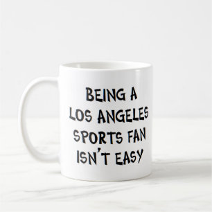 Los Angeles sportfan, zijnde Koffiemok