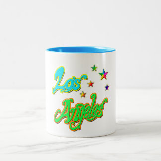 "Los Angeles Star 2" Cup Tweekleurige Koffiemok