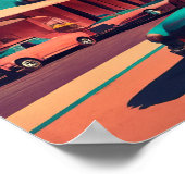 Los Angeles, Steden van de Wereld,  stijl Poster (Hoek)