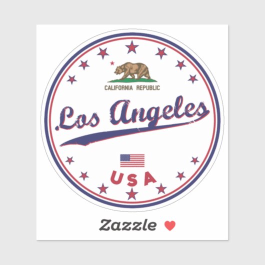 Los Angeles Sticker (Vel)
