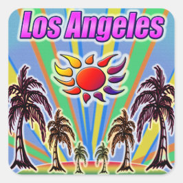 Los Angeles Summer Love Sticker