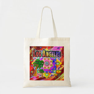 Los Angeles Tropical Friends Canvas tas