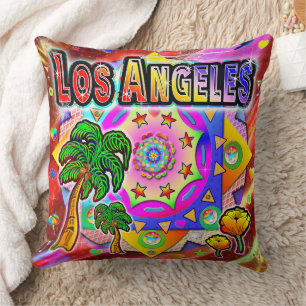 Los Angeles Tropische Vrienden Pillow Kussen