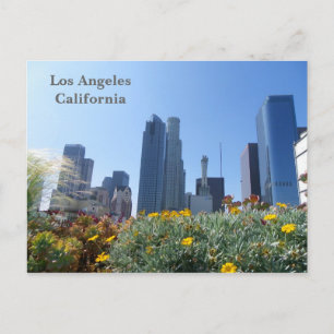 Los Angeles Uitzicht Briefkaart. Briefkaart