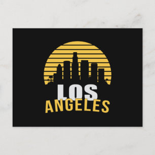 Los Angeles USA City Cityscape Funny Gift Briefkaart