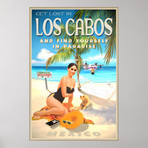 Los Cabos Mexique Basse-Californie Affiche de voya