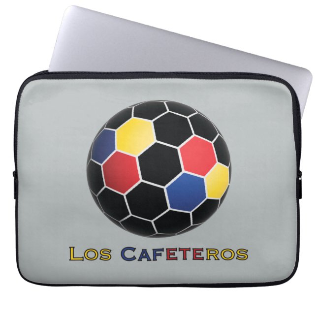 Los Cafeteros Laptop Sleeve (Voorkant)