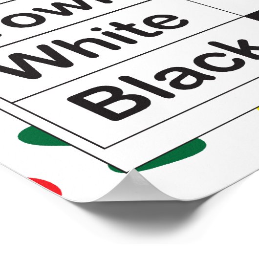 Los Colores Poster (Hoek)