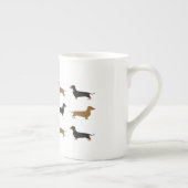 L'os de Daschund-Chine-mug l'os de la Chine Mug (Droite)