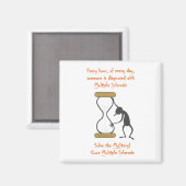 Los de MyStery op - Elk uur - magneet (Voorkant / Achterkant)