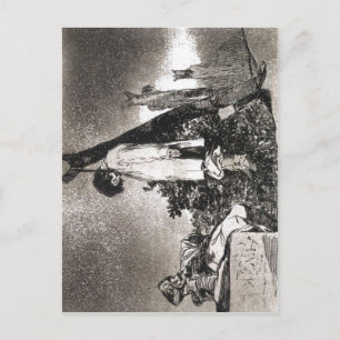 Los desastres de la guerra, bord 36 Goya, Tampoco Briefkaart